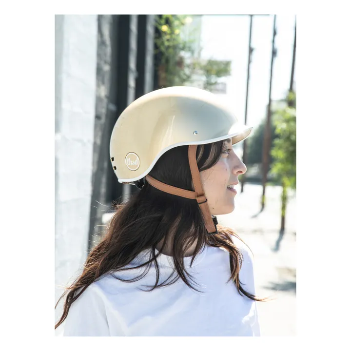 Gold sale bike helmet