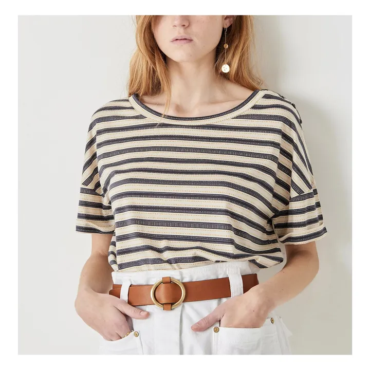 Ceinture Tisao Cuir Tannage Végétal | Camel- Image produit n°1