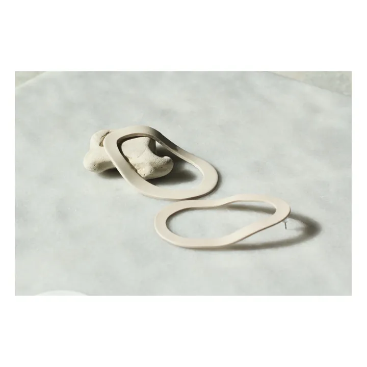 Mediterranean Earrings | Ecru- Product image n°6