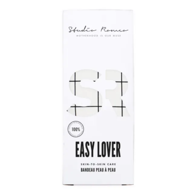 Easy Lover Organic Cotton Skin to Skin Band | White