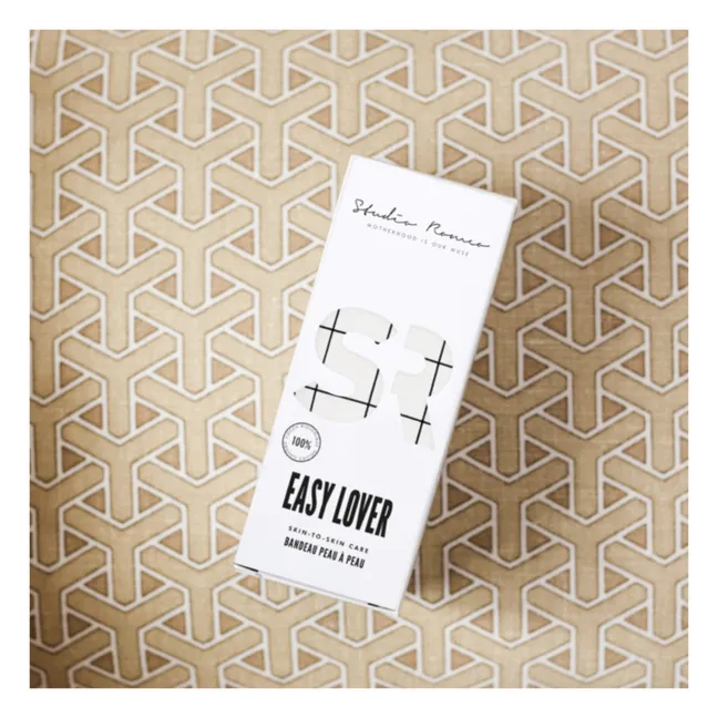 Easy Lover Organic Cotton Skin to Skin Band | White