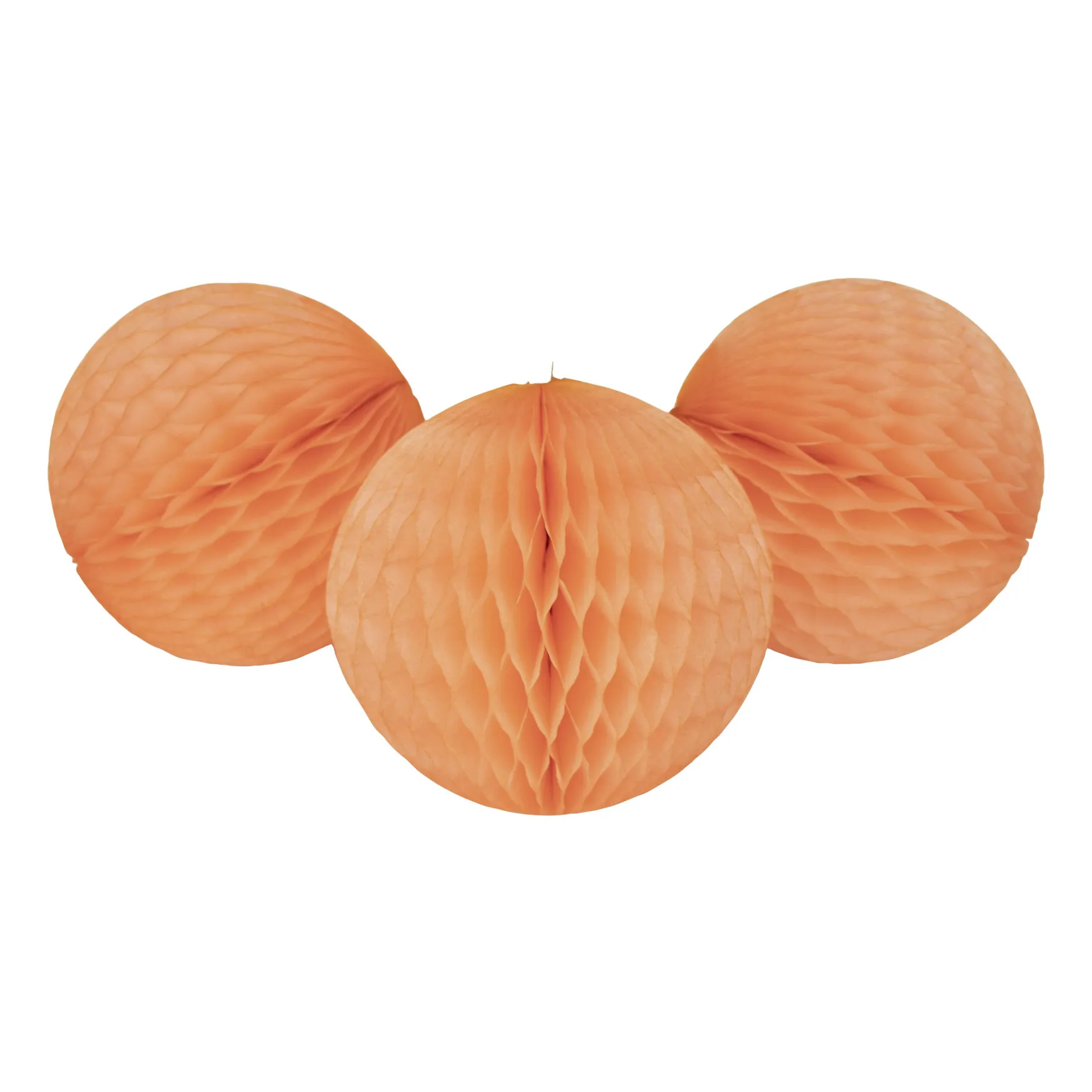 Paper Dreams Natural Decorative Ball Made From Fsc-Certified Paper - Set Of 3