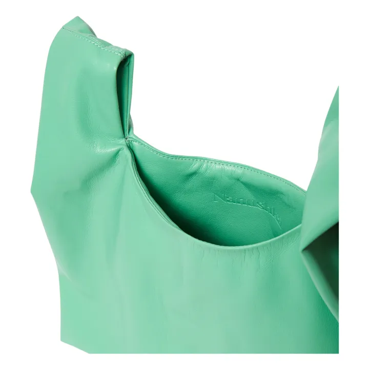 Bolso Cuero vegano Jen | Verde agua- Imagen del producto n°5