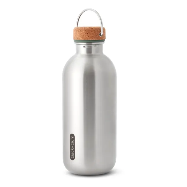 Trinkflasche aus Stahl- 600 ml | Olive