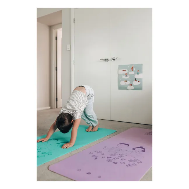 Tapis de yoga pour enfant | Vert