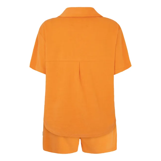 Completo Camicia Terry | Arancione