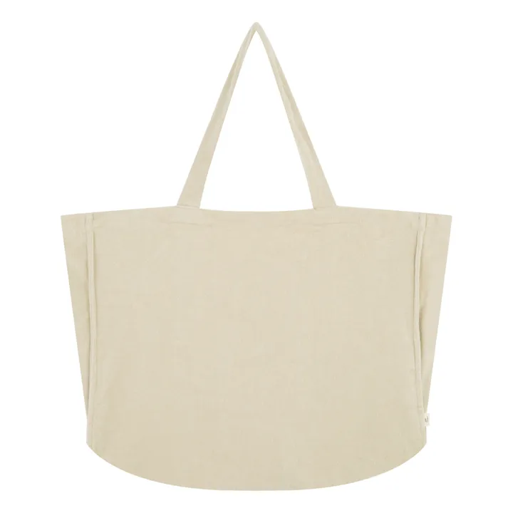 Terry Cloth Bag | Beige- Product image n°0