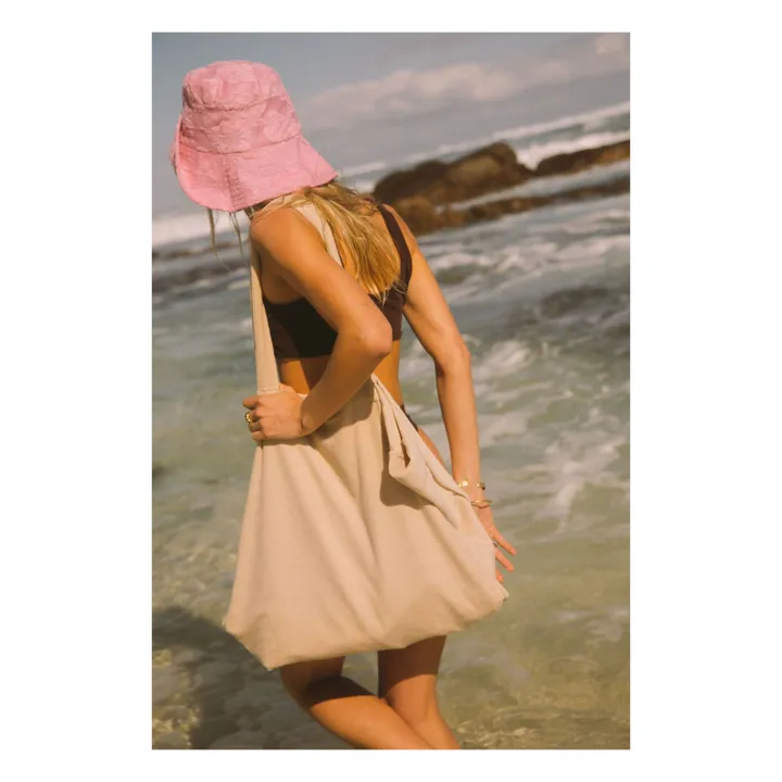 Terry Cloth Bag | Beige- Product image n°3