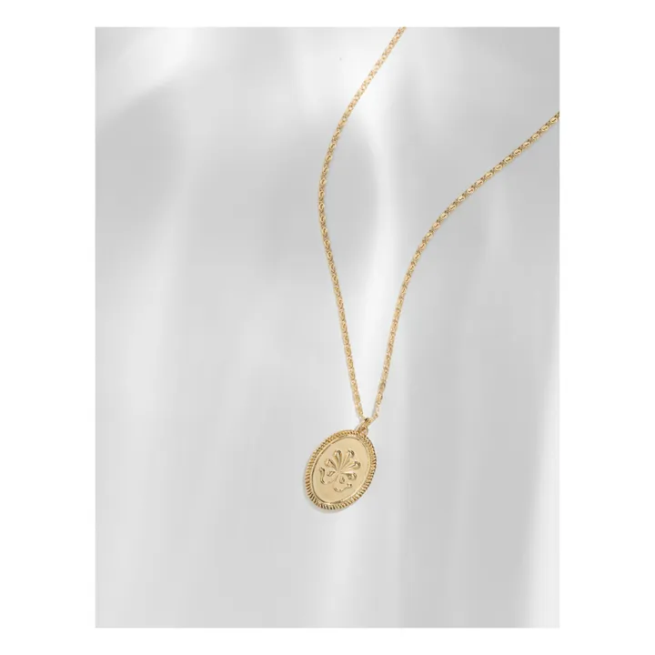 Shéhérazade Delicate Medallion | Gold- Product image n°1