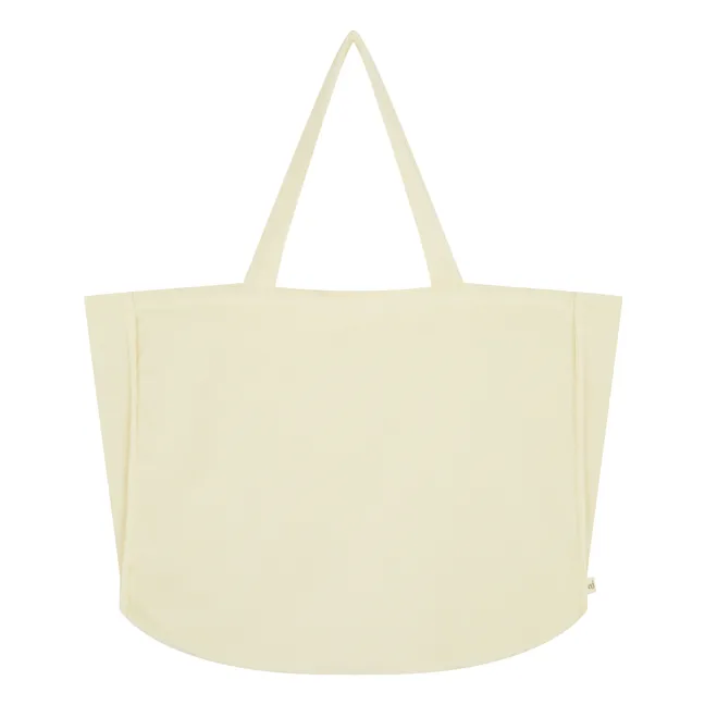 Terry Cloth Bag | Pale yellow