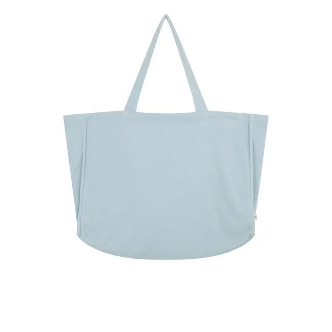 Terry Cloth Bag | Light blue