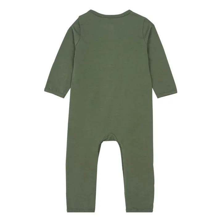 Pyjama Bio-Baumwolle Moses | Grün- Produktbild Nr. 4