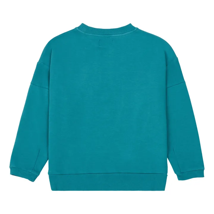 Einfarbiges Sweatshirt Bio-Baumwolle | Entengrün- Produktbild Nr. 2