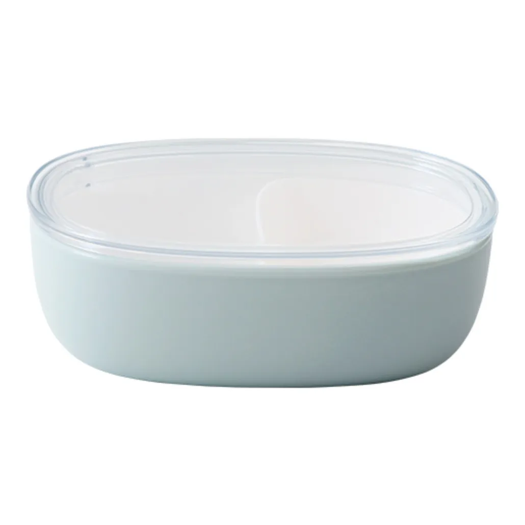 Kinto Grey Blue Bonbo Compartment Lunch Box