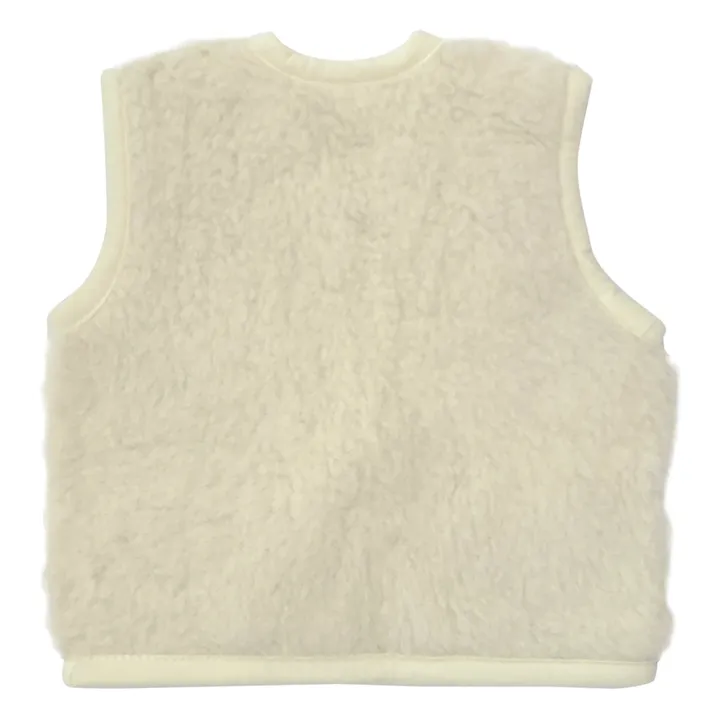 Gilet Sans Manches Alpen | Ecru- Image produit n°3