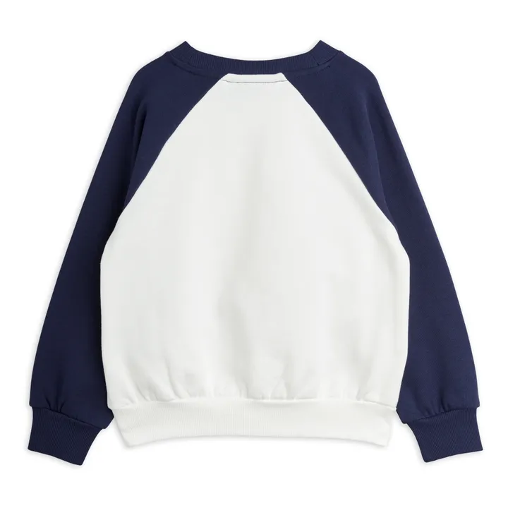 Sweatshirt aus Bio-Baumwolle Mini Rodini x Capsule E.T. | Weiß- Produktbild Nr. 3