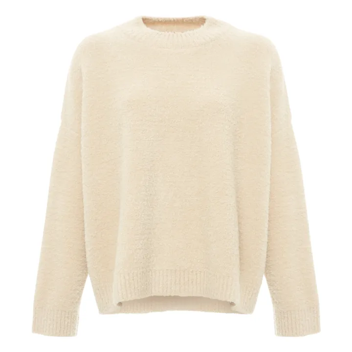 Jersey de lana Shearling | Beige- Imagen del producto n°0