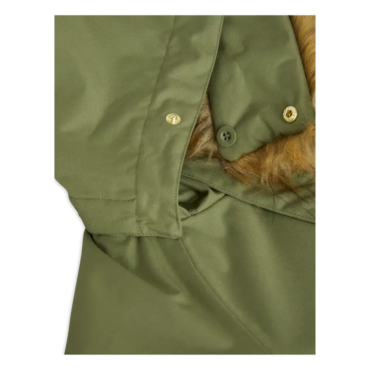Recycled Polyester Hooded Jumpsuit | Green- Product image n°3
