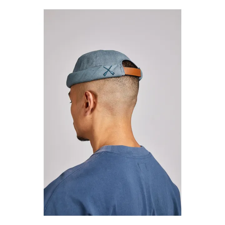 Bonnet Docker Miki Lin | Bleu jean- Image produit n°3