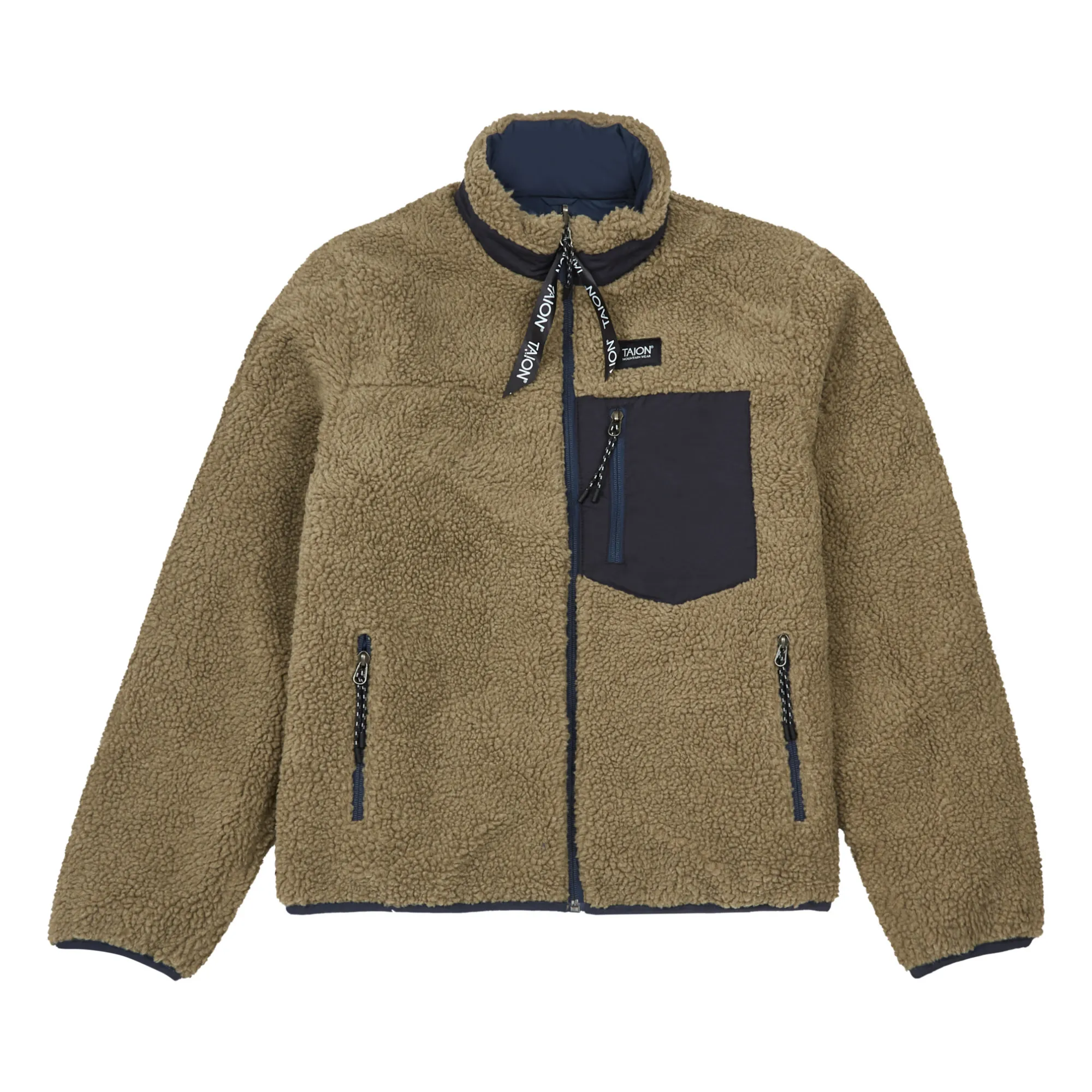Taion Navy Blue Reversible Puffer Jacket - Adult Collection