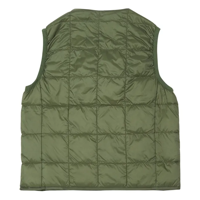 Puffer Vest | Olive green