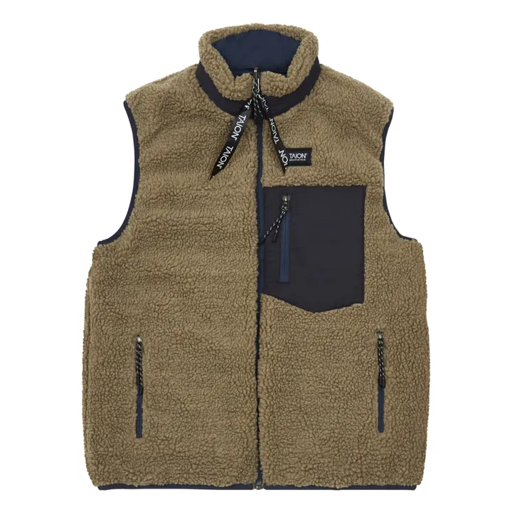 Reversible Puffer Vest - Adult Collection  | Navy blue- Product image n°0