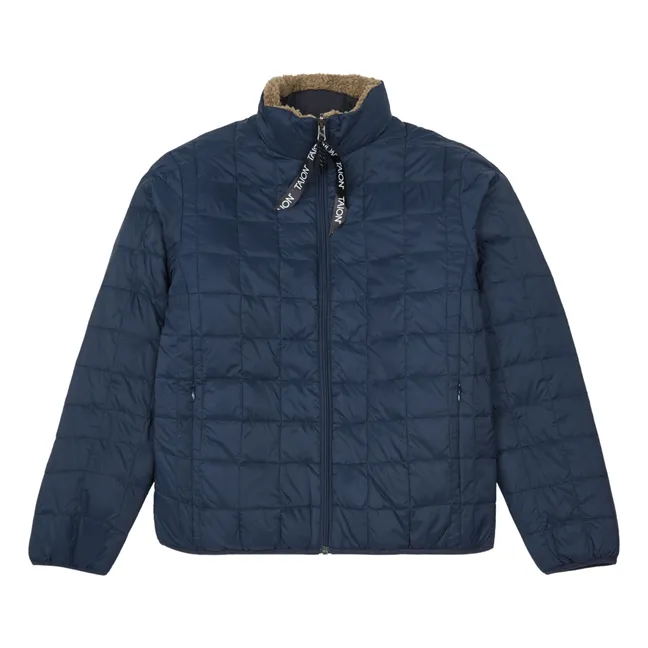Reversible Puffer Jacket - Adult Collection  | Navy blue