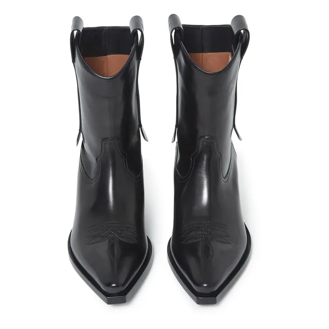 Boots Justine - Made in Tomboy x Sartore | Noir