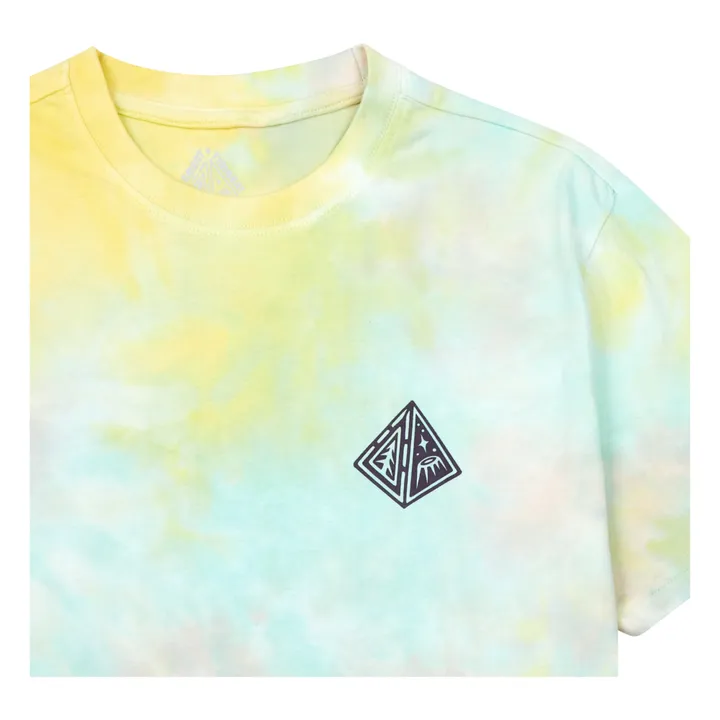 T-shirt Tie Dye - Collezione Uomo  | Giallo- Immagine del prodotto n°2