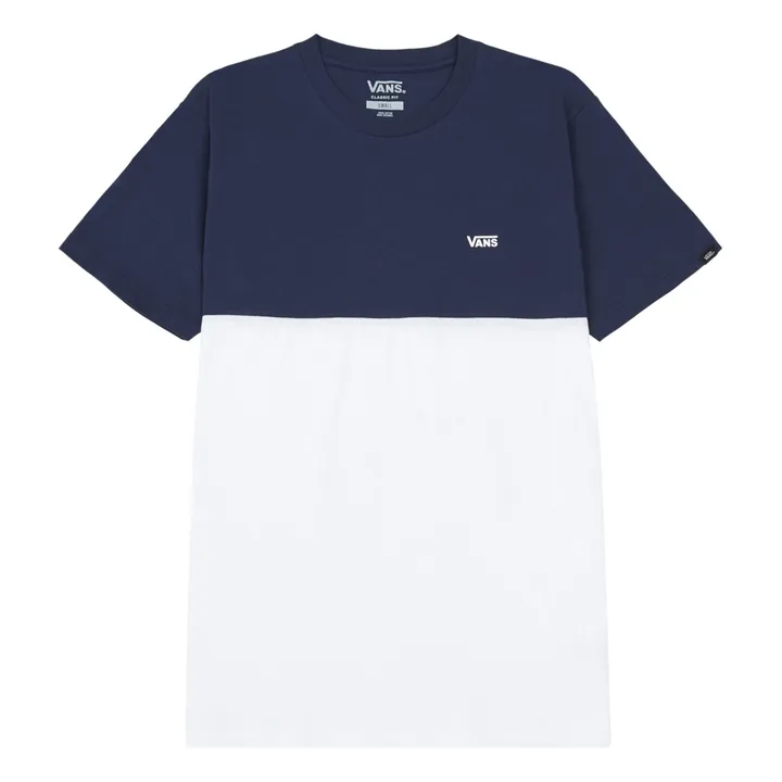 T-shirt bicolore - Collezione Adulto  | Blu- Immagine del prodotto n°0