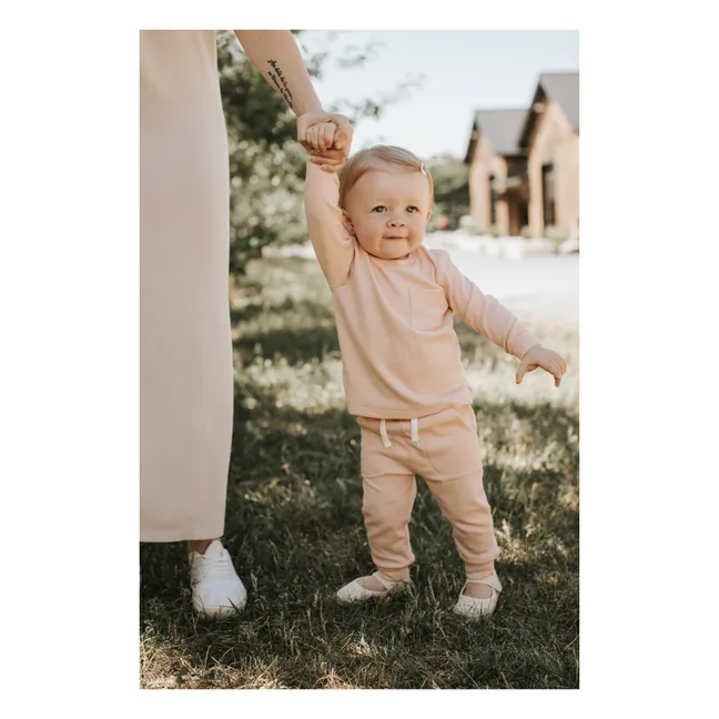 Pantalon de Pyjama | Rose pâle