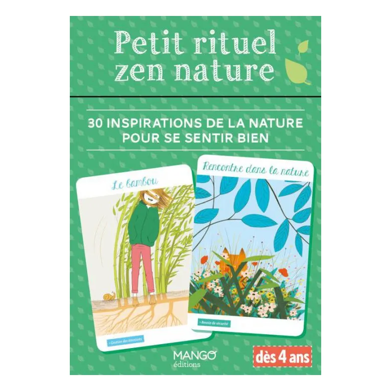 Mango Editions - Livre Petit rituel Zen Nature (Mango Editions) - Couverture