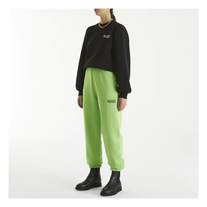 Isoli Software Recycled Cotton Joggers | Green- Product image n°1