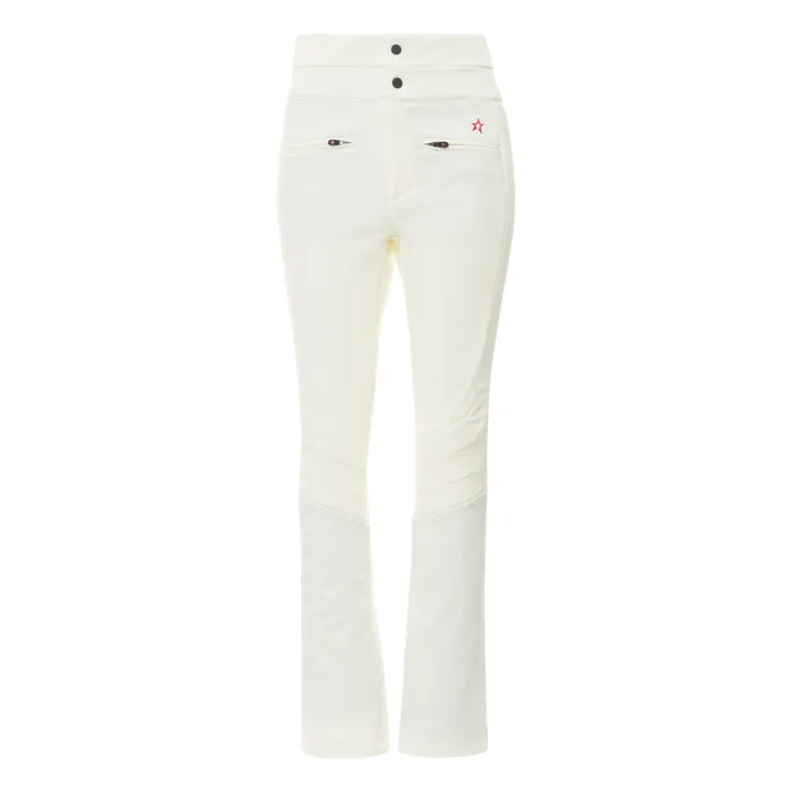 Pantalon de Ski Aurora High Waist Flare | Blanc- Image produit n°0