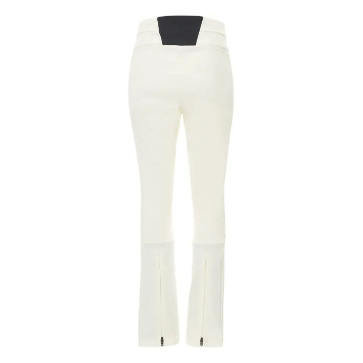 Perfect Moment Aurora High Waist Flare Ski Trousers White