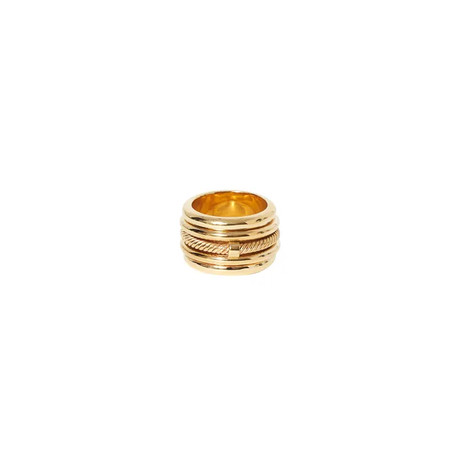 Bague Uzi | Doré