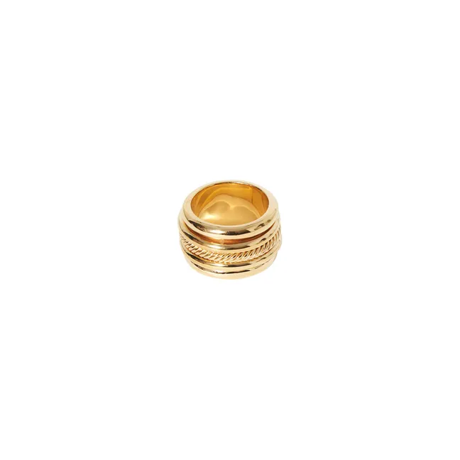 Bague Uzi | Doré