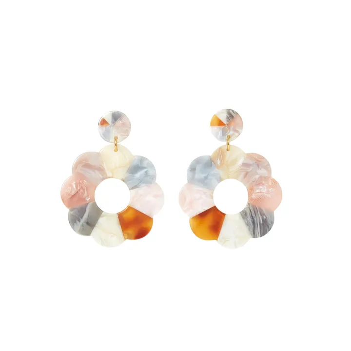 Fiore Earrings | Multicoloured- Product image n°0