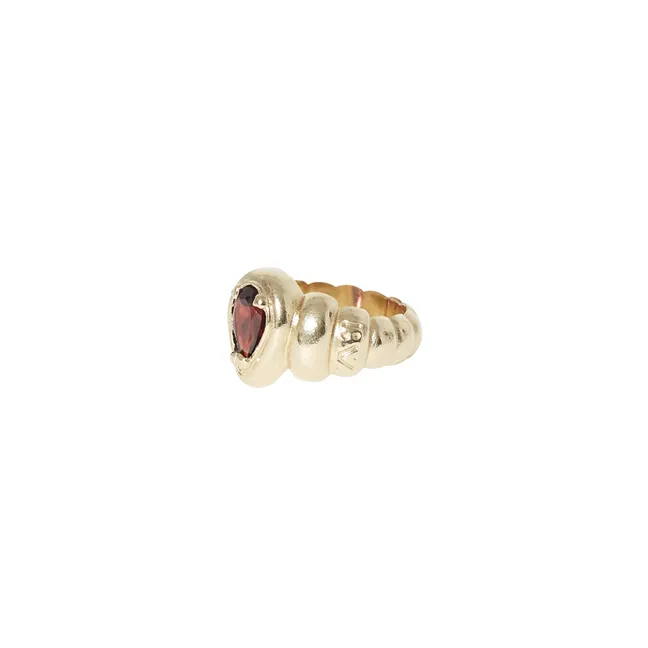 Anillo Mrs. Rojo | Dorado