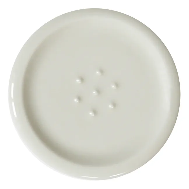 Cantine Ceramic Soap Dish | Chalk