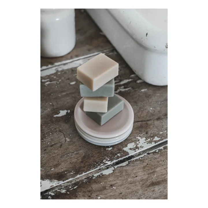 Porta-sapone, modello: Cantine, in ceramica | Gesso- Immagine del prodotto n°1
