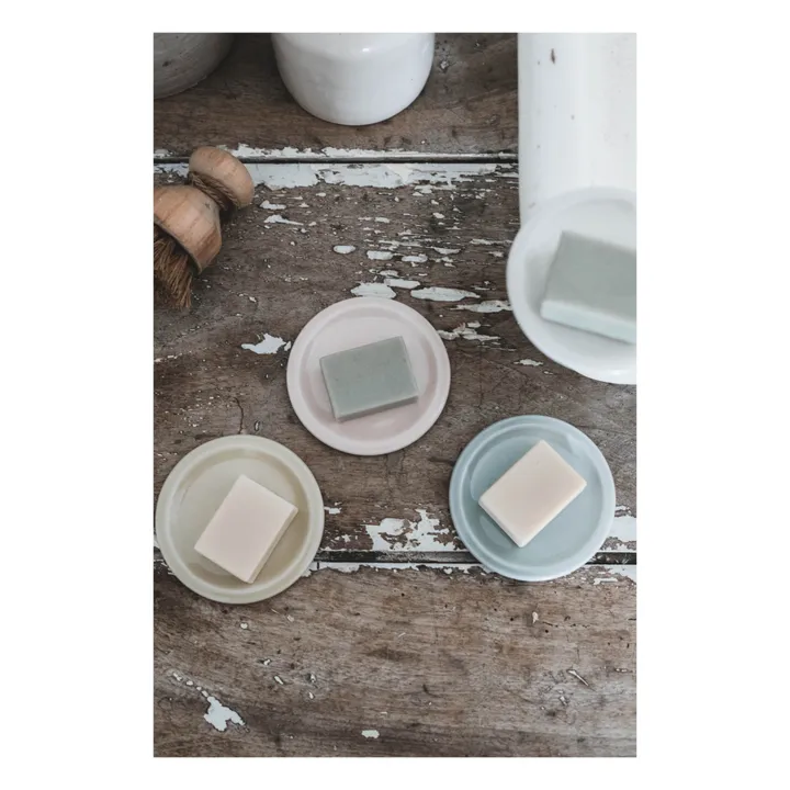 Cantine Ceramic Soap Dish | Green clay- Product image n°1