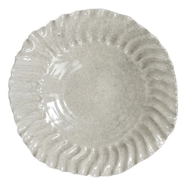 Piatto fondo Dashi, in ceramica  | Bianco