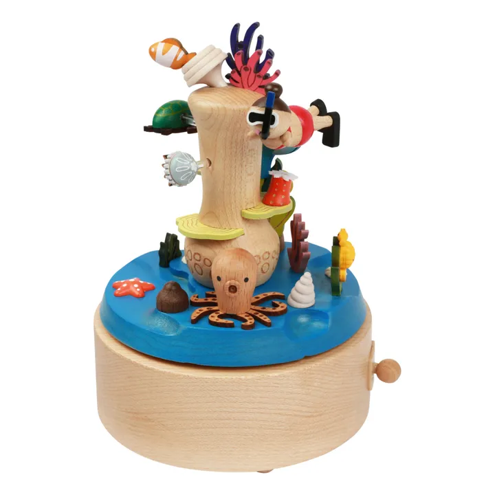 Wooderful life - Wooderful life - Boite à musique en bois Plongeur