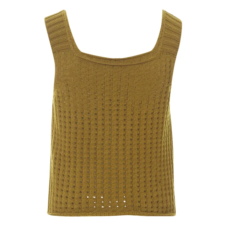 Lucrecia Crochet Top | Bronze- Product image n°1