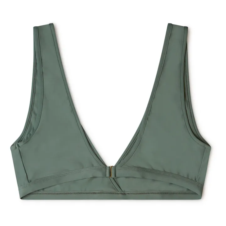 Ava Econyl Bikini Top - Women’s Collection  | Green- Product image n°1