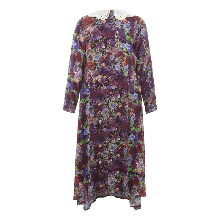 Java Lichen Print Dress | Purple- Product image n°6