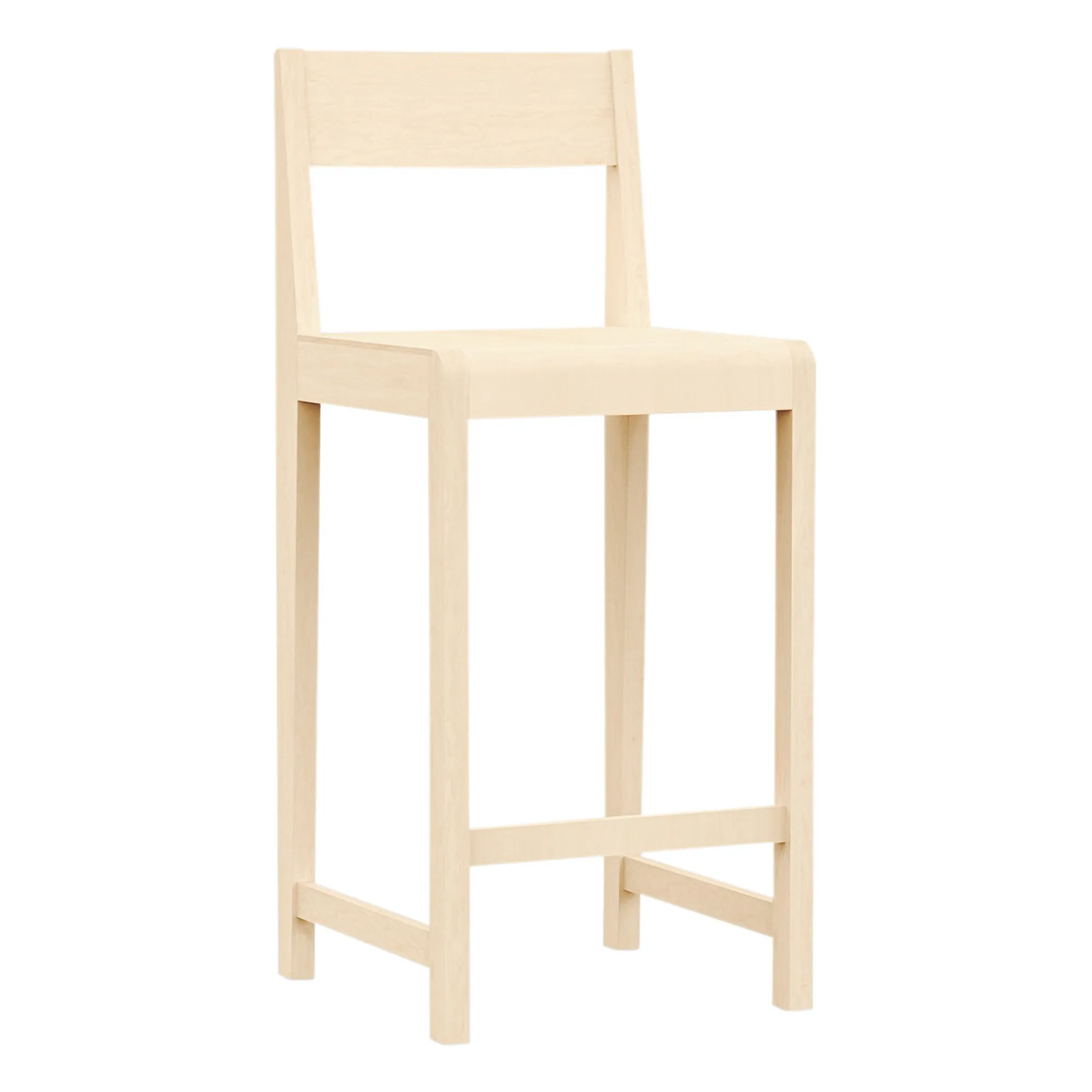 Frama Bois Clair Wooden Bar Stool