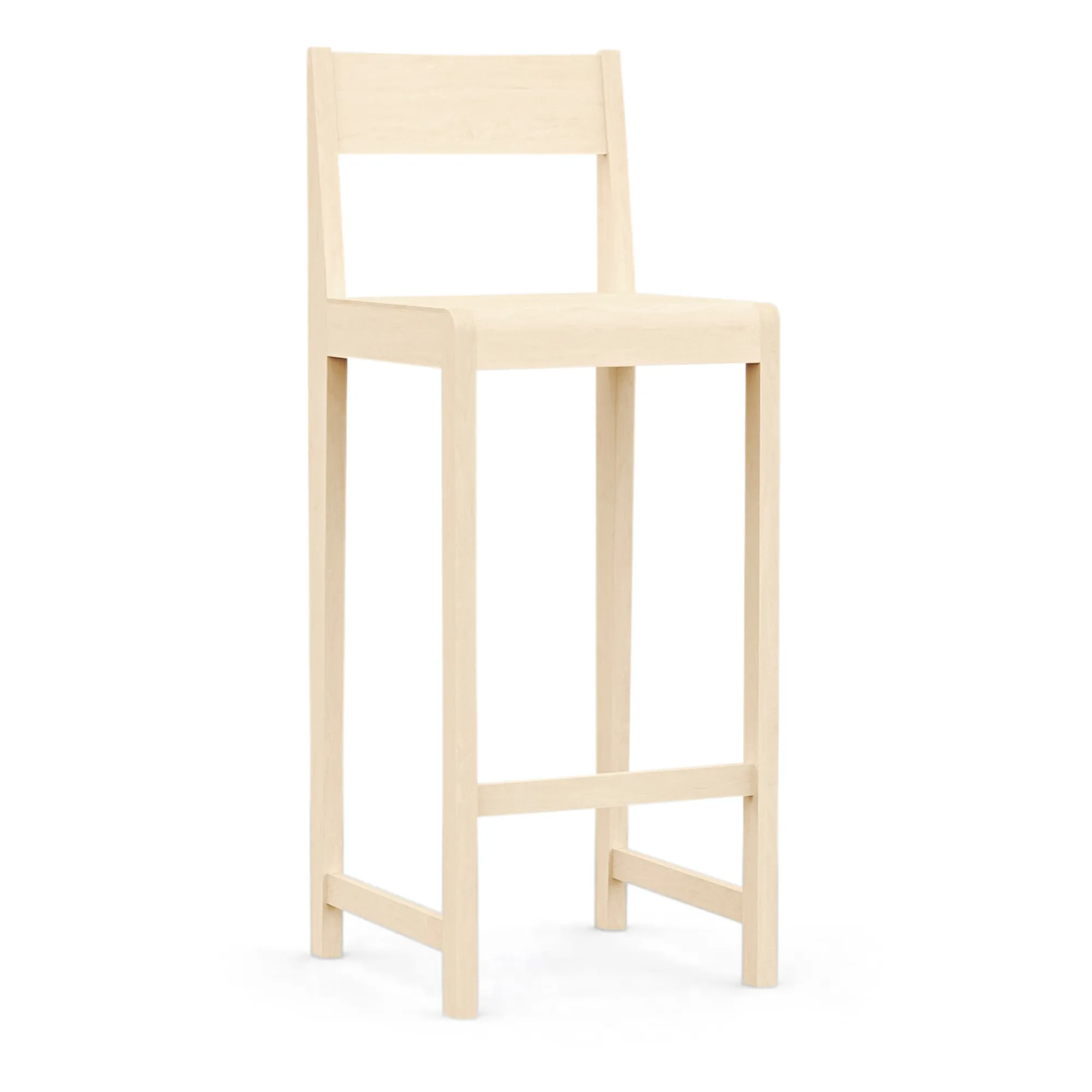Frama Bois Clair Wooden Bar Stool