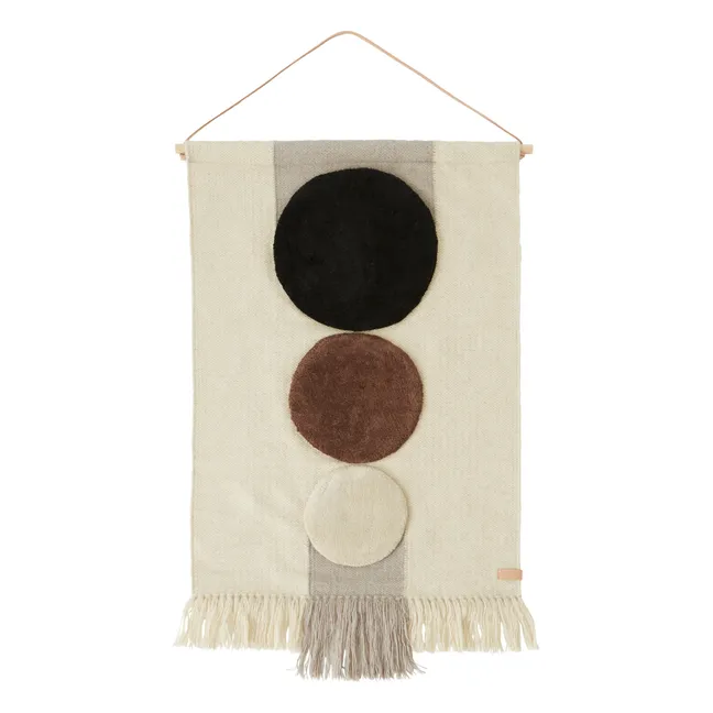 Maru Woollen Wall Decoration | Off white